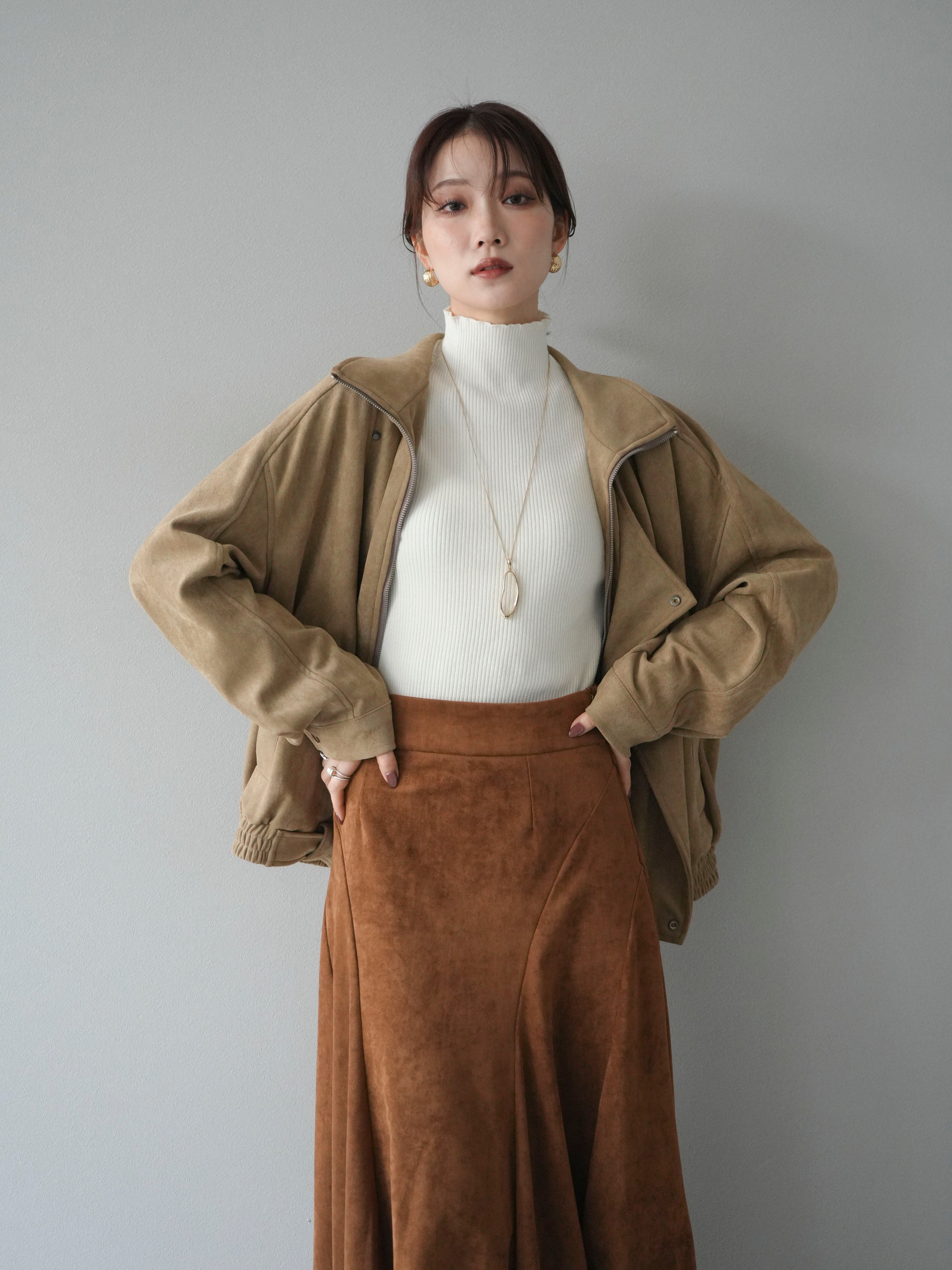 ☆美品☆ プラージュ　スエード　ライダースジャケット　ベージュ ベージュ スエード ライダースジャケット - メルカリ