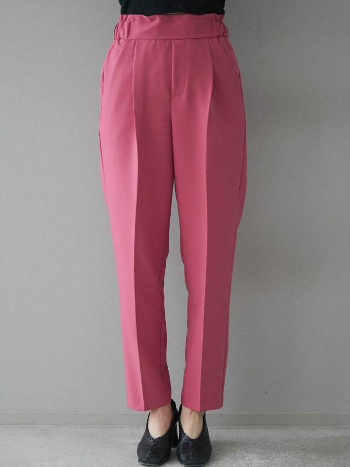 【預訂】輕鬆錐形褲/粉紅色