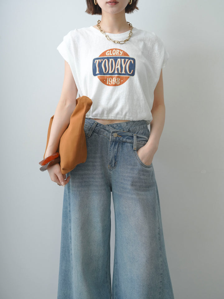 [SET]ヴィンテージロゴドロストTEE+ヴィンテージロゴドロストTEE(2set)
