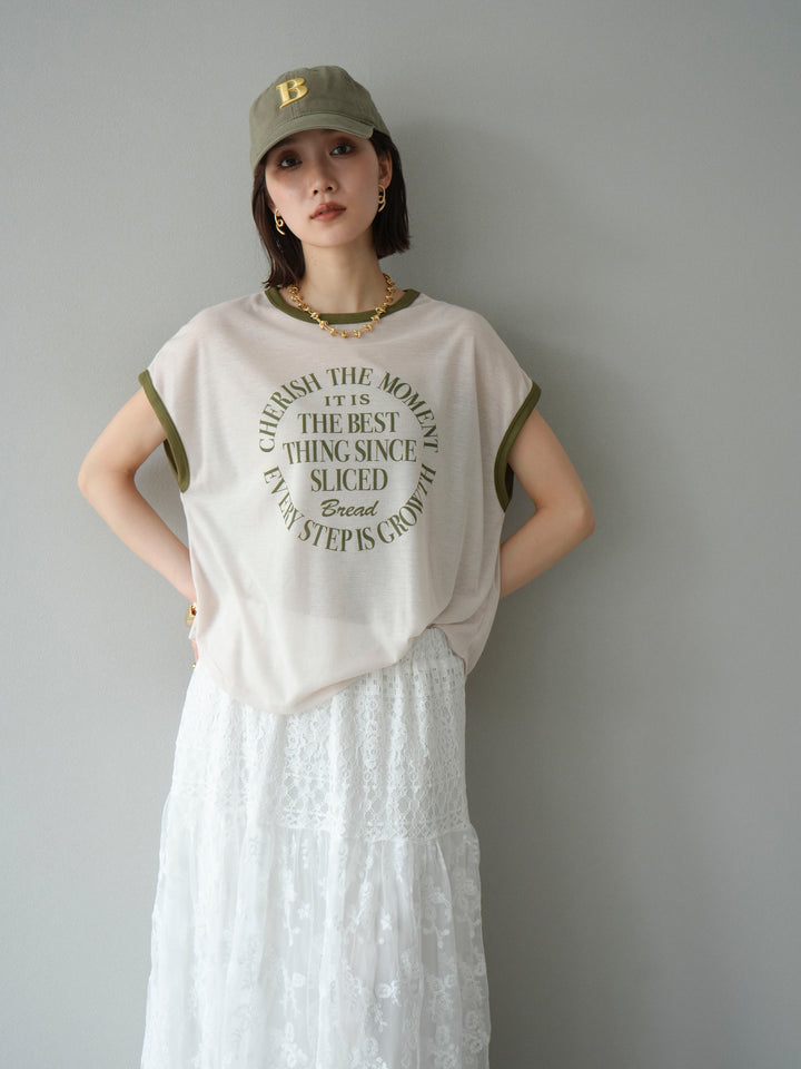 [SET]シアーフライス ロゴプリントT +シアーフライス ロゴプリントT (2set)