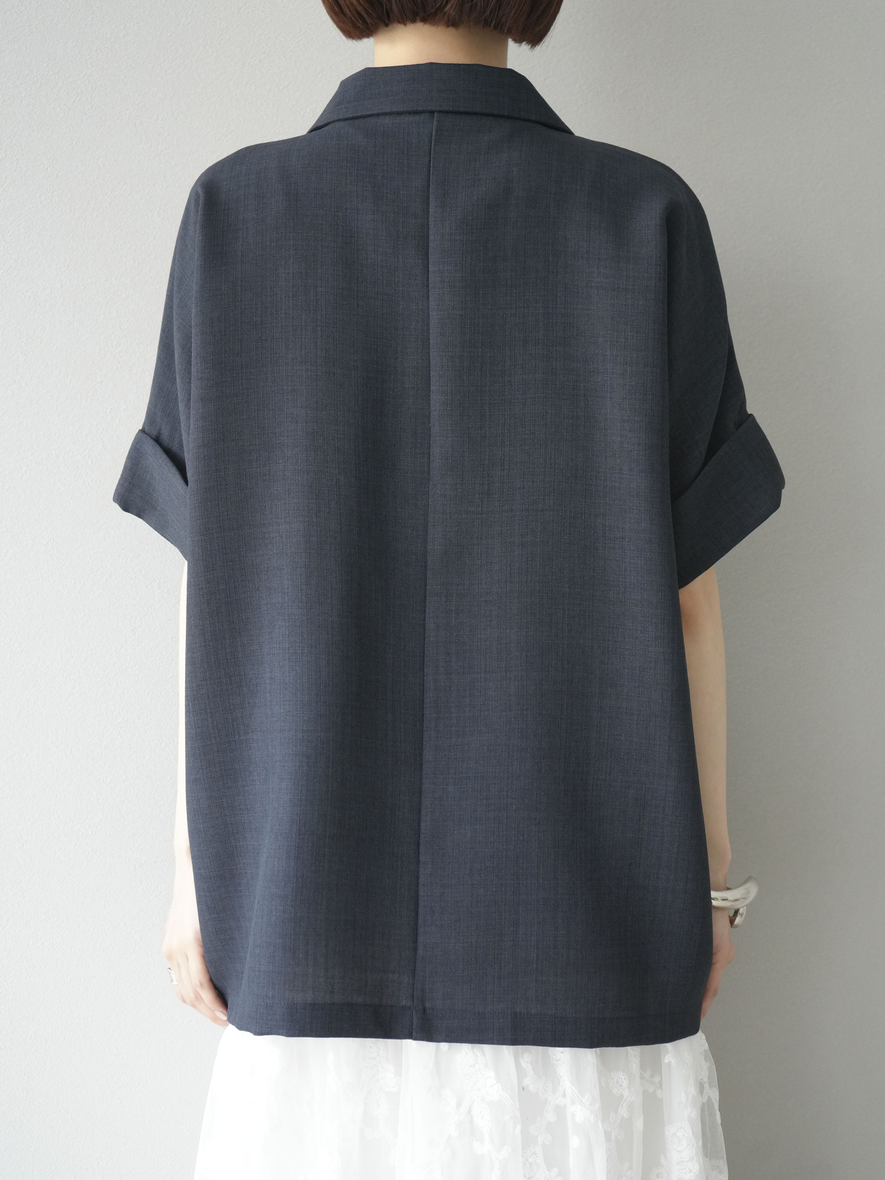 dium. リネンライクレイヤードジャケット DU250500 alumu dium. リネンライクレイヤードジャケット DU250500 alumu - メルカリ