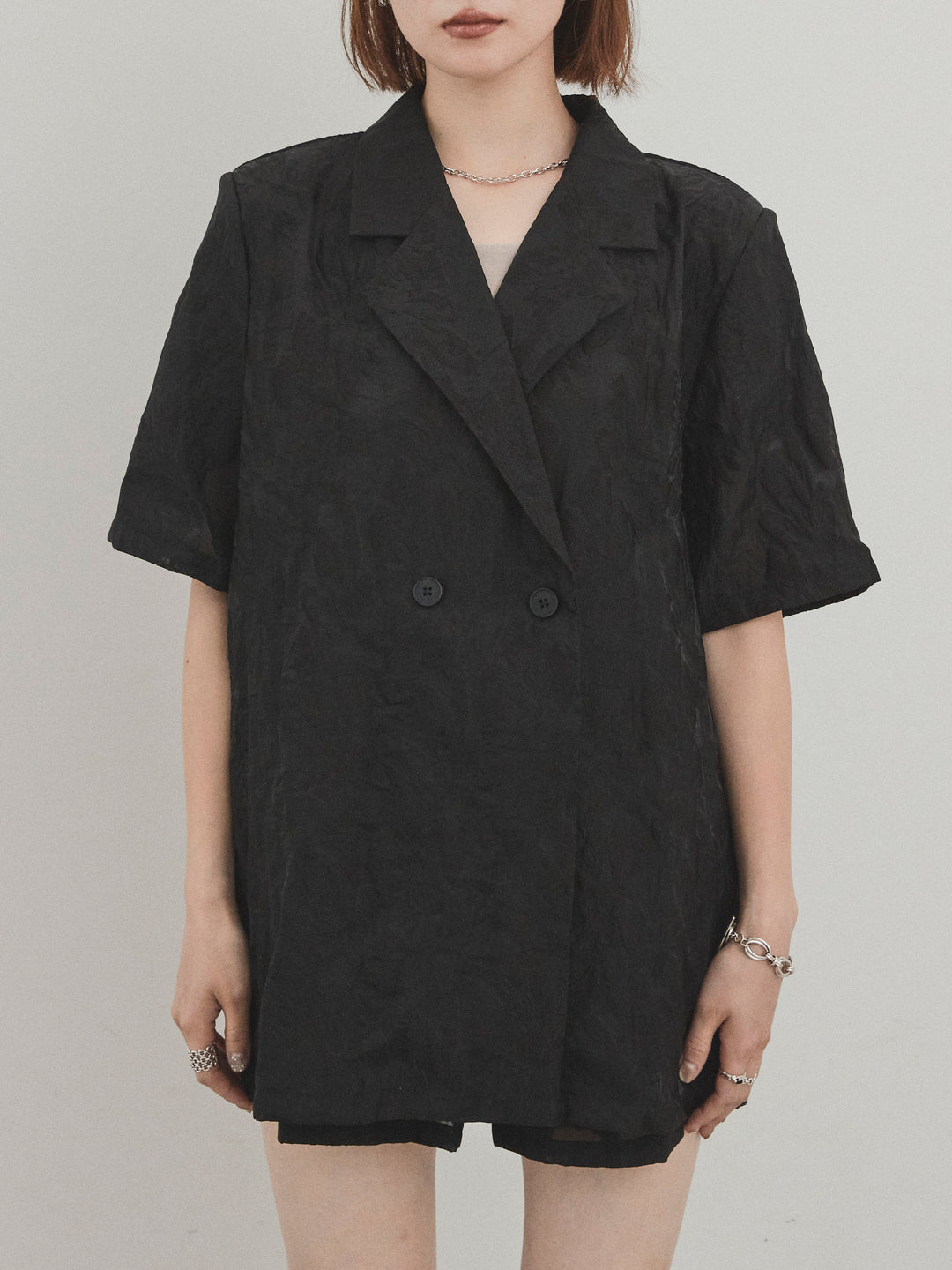 [SET]シアージャガードハーフジャケット＆ハーフパンツSET UP(2set)