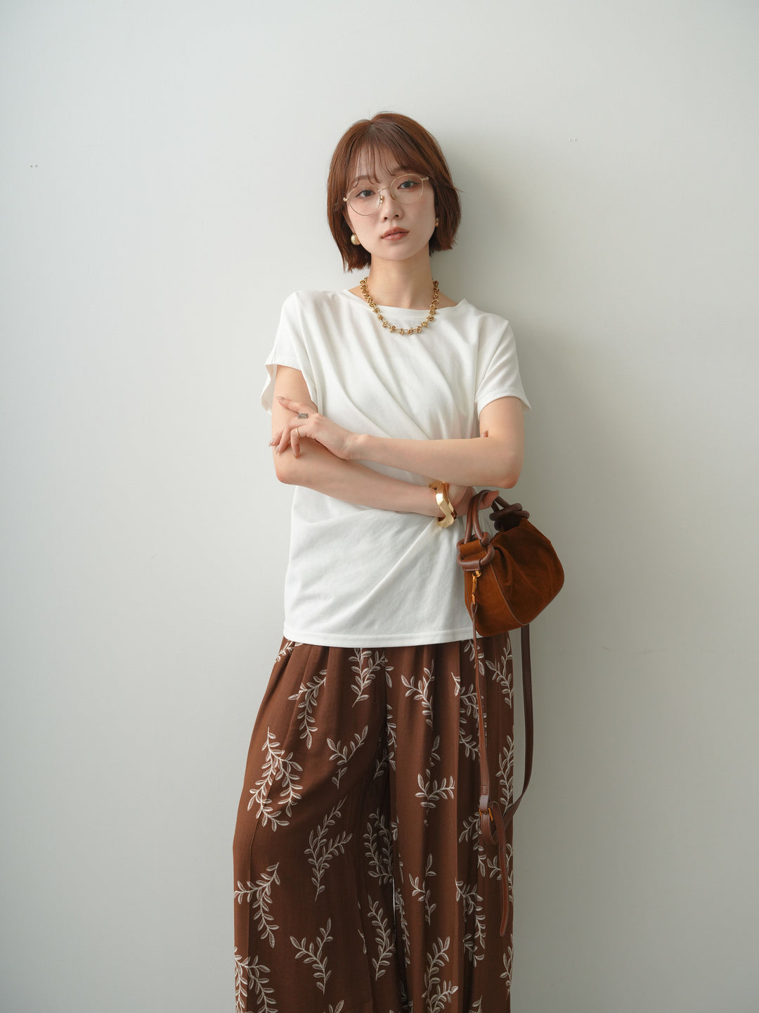 [予約]サイドノットTEE/white