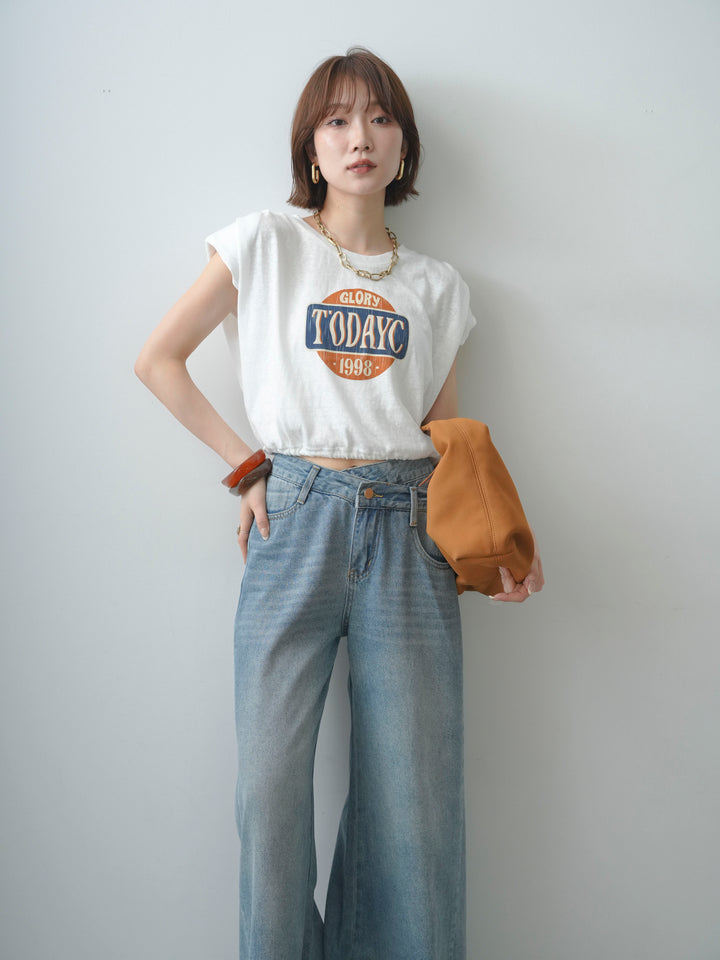 [SET]ヴィンテージロゴドロストTEE+ヴィンテージロゴドロストTEE(2set)
