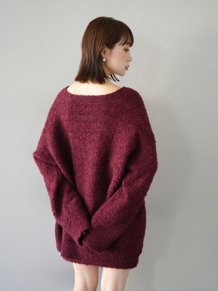 [SET] 橢圓針織衫 & 迷你裙 SET UP