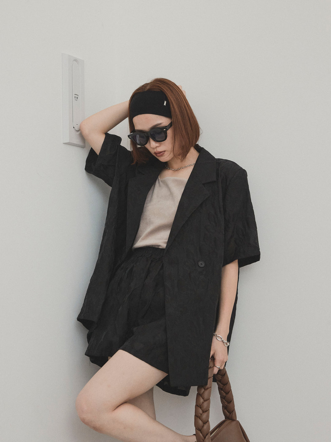 [SET]シアージャガードハーフジャケット＆ハーフパンツSET UP(2set)