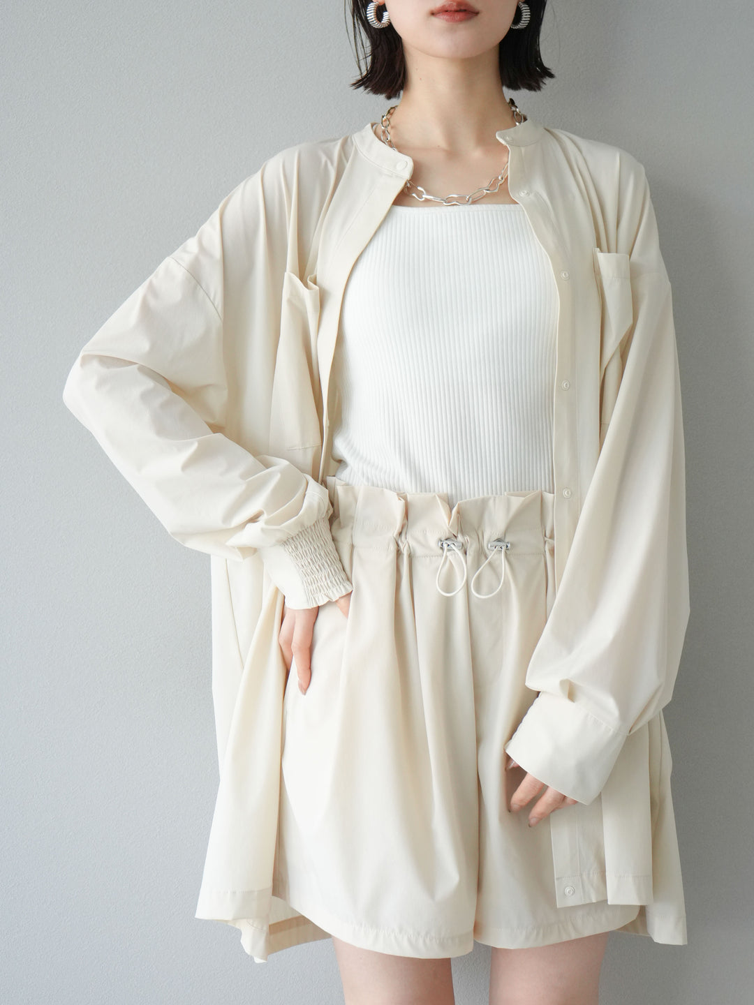 [予約]ICE TOUCH ２WAYオーバーシャツ/オフ