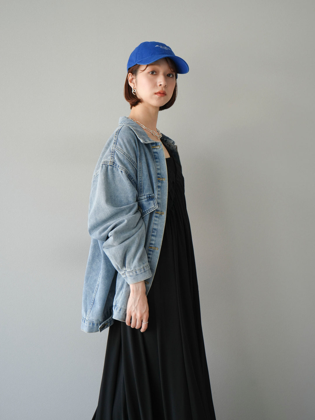 【預購】留言logo刺繡棒球帽/藍色