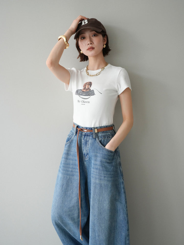 [SET]ドッグコンパクトTEE+ドッグコンパクトTEE(2set)