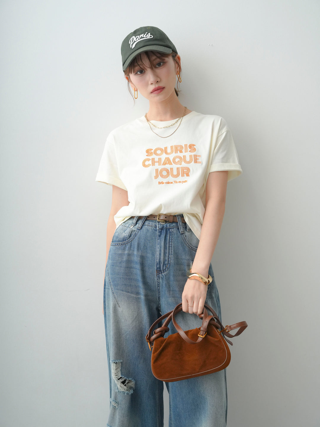 【套裝】Logo刺繡T卹+Logo刺繡T卹（2件組）