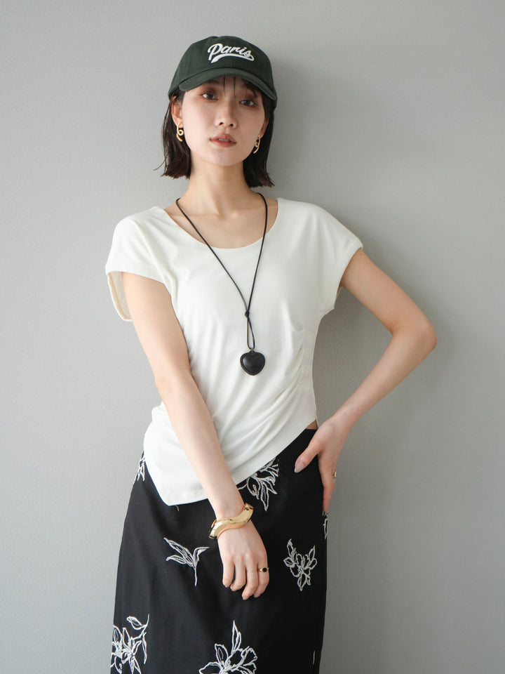 【預購】巴黎標誌刺繡棒球帽/綠色