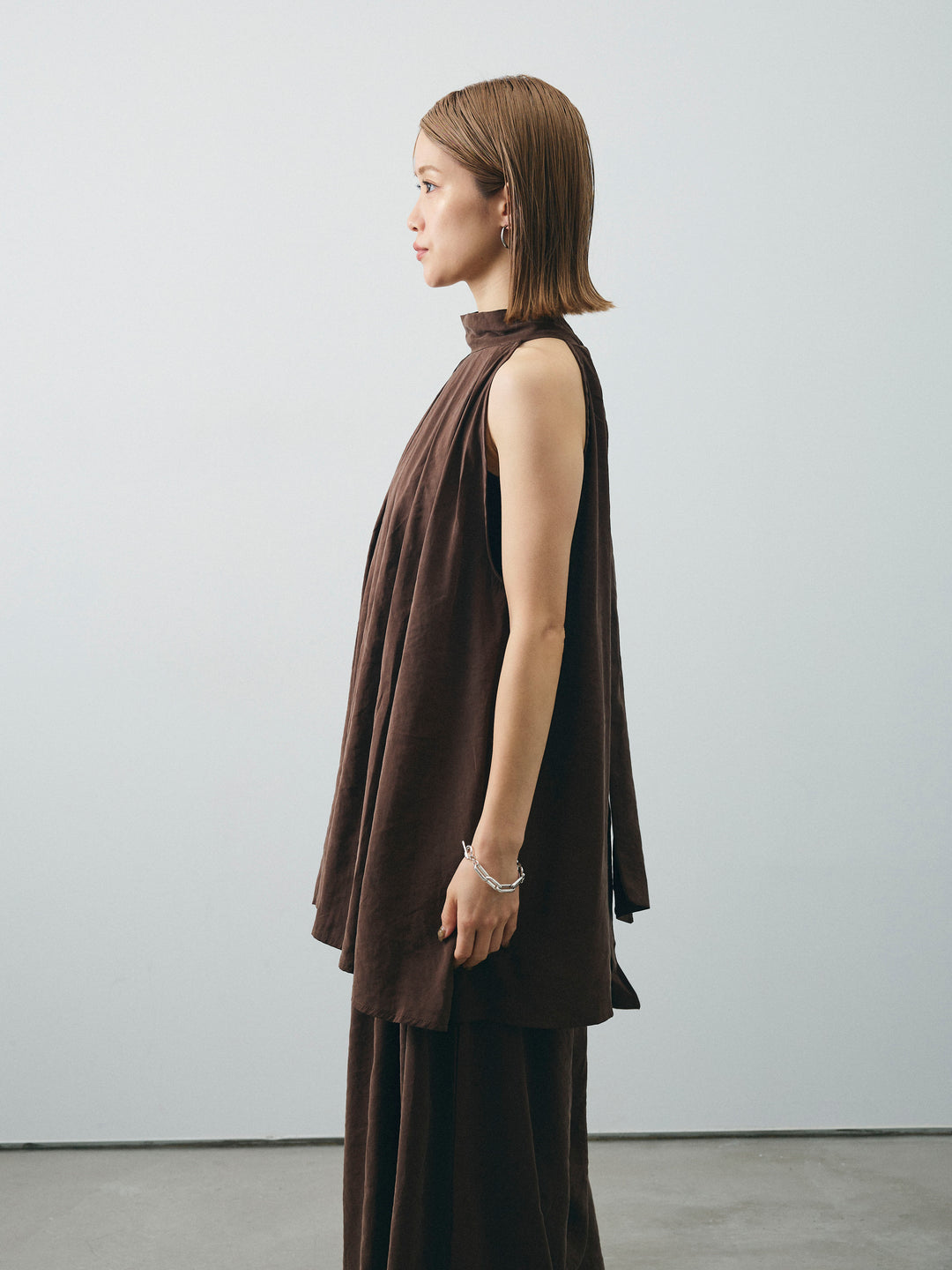 [SET] 桃色拉絨吊帶衫＆寬褲 SET UP（2 套）