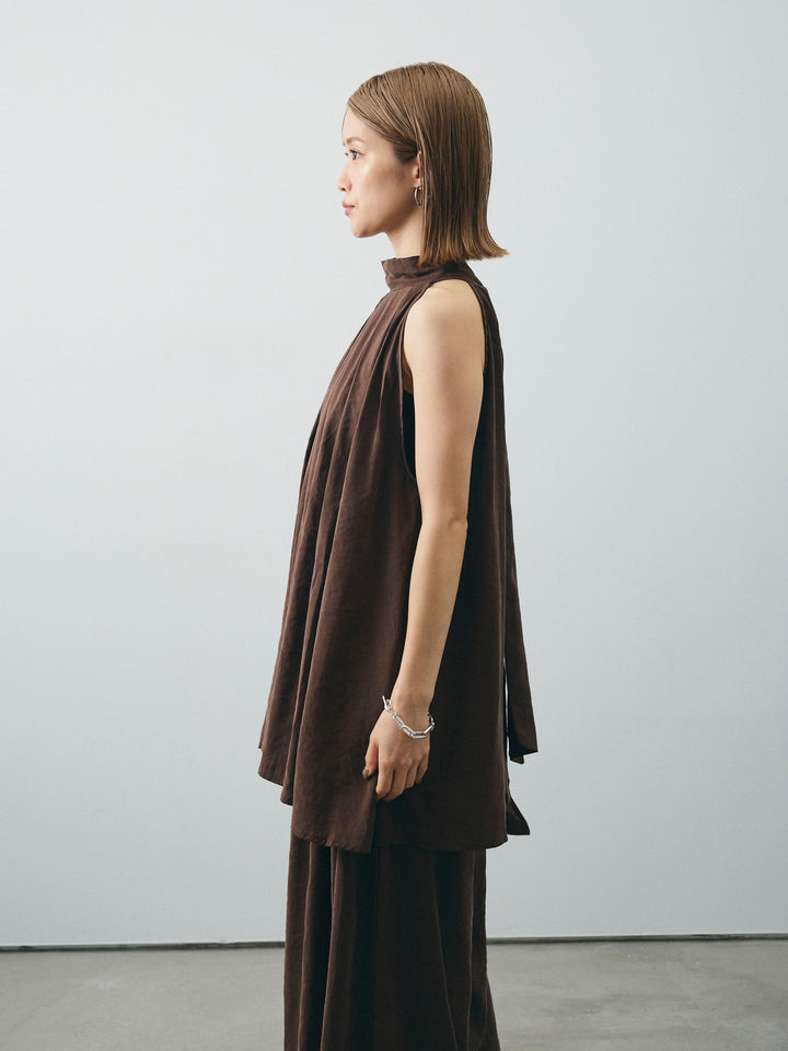 [SET] 桃色拉絨吊帶衫＆寬褲 SET UP（2 套）