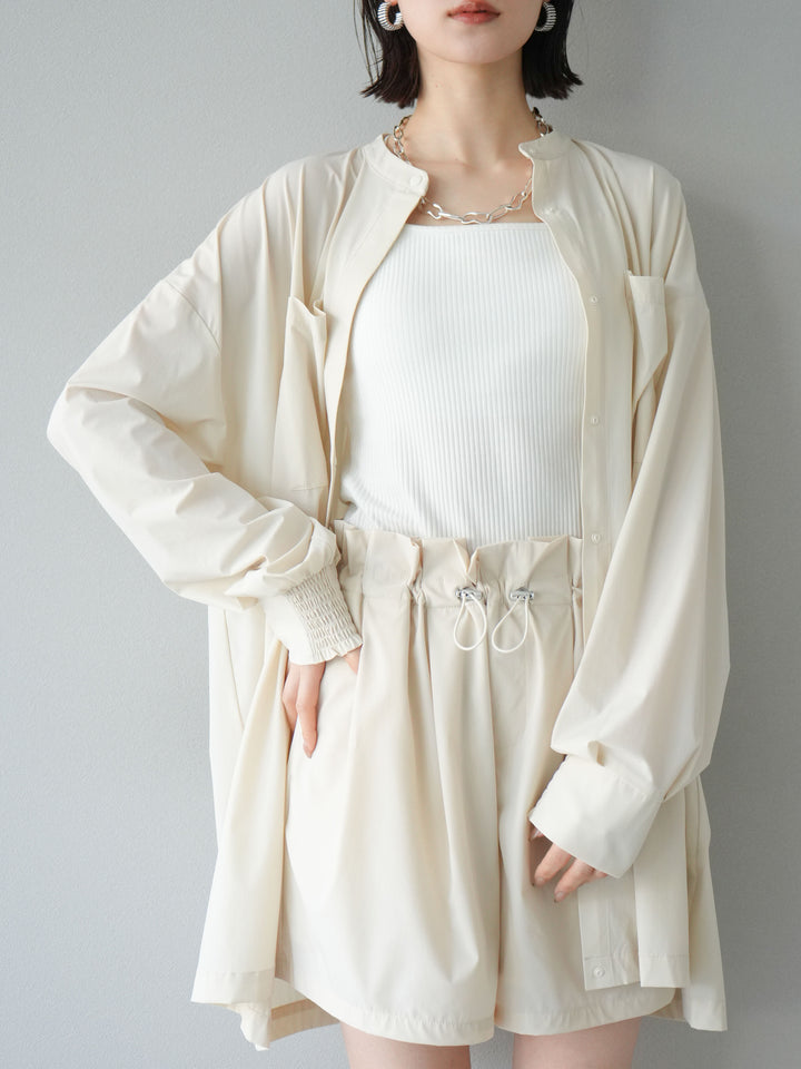 [套裝] ICE TOUCH 2WAY 外套 + ICE TOUCH 荷葉邊褶皺短褲 (2 套)