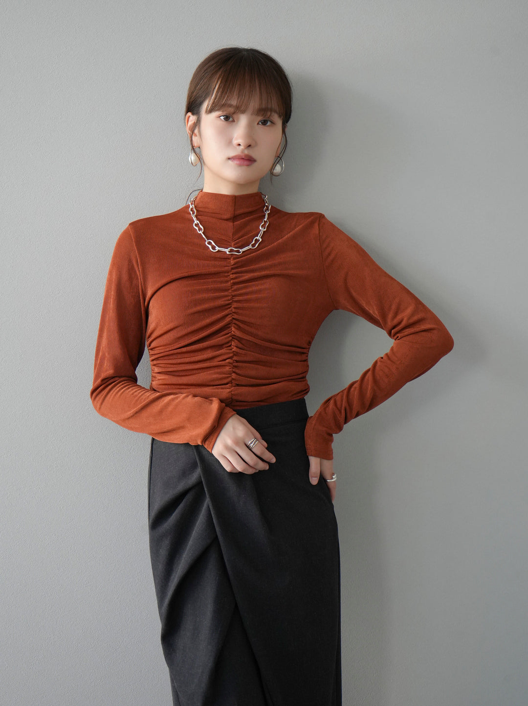 [SET]シャーリングシアートップス+シャーリングシアートップス(2set)