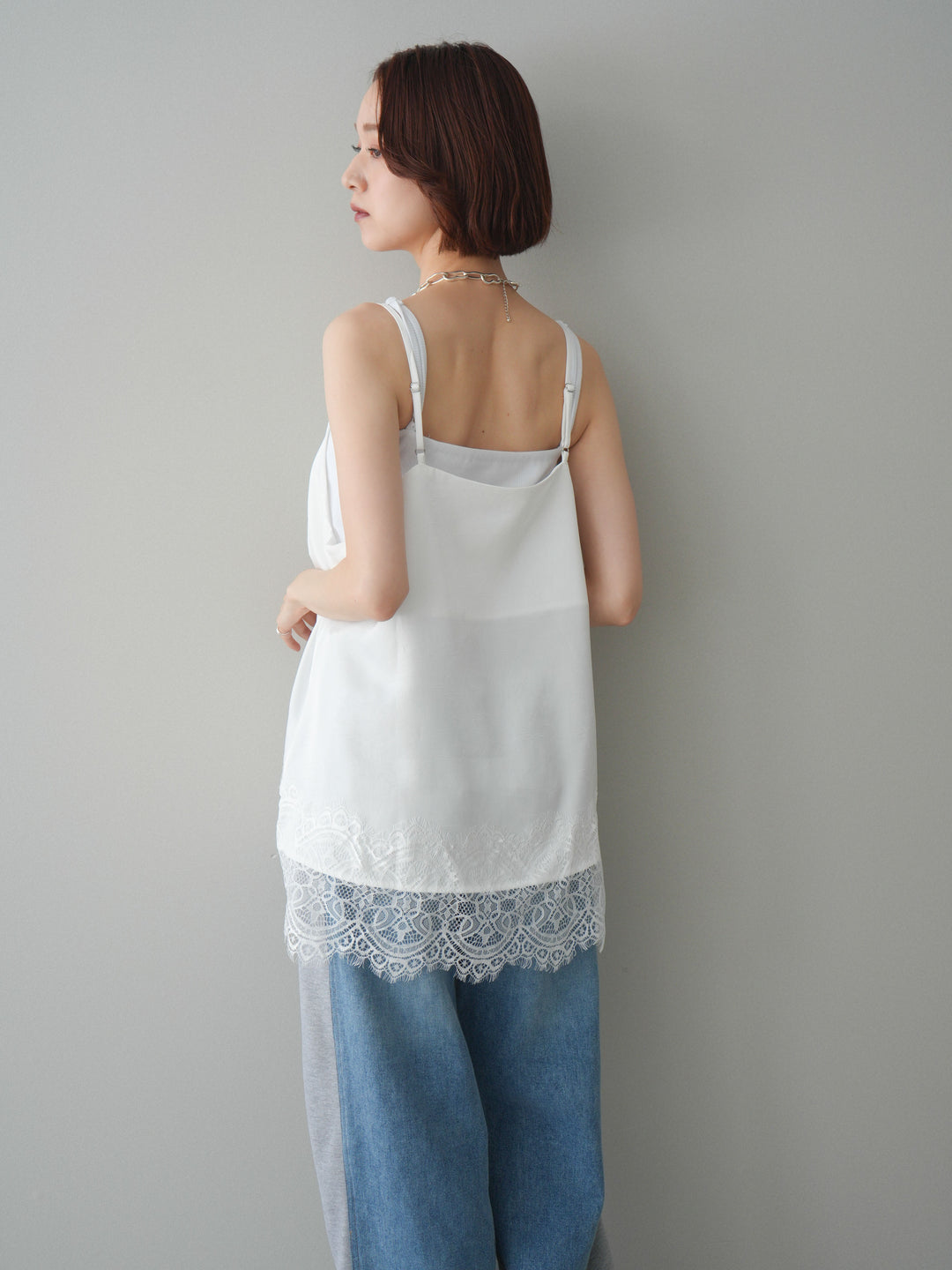 [SET]レーストリムキャミソール+レーストリムキャミソール(2set)