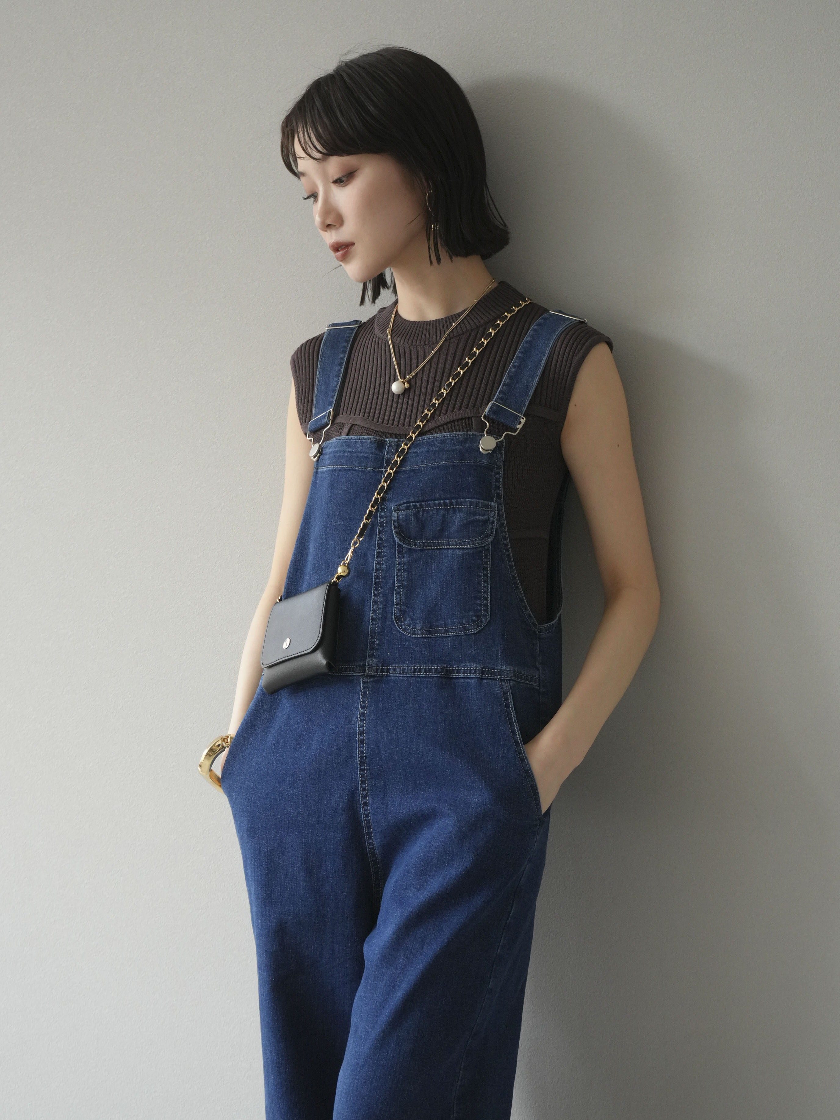 ニットノースリーブ　シティショップ　MOZH ラインニットノースリーブ｜グレースコンチネンタルの通販