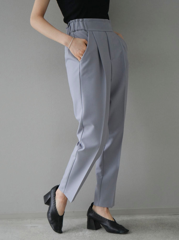 [Pre-order] Easy tapered pants/blue gray