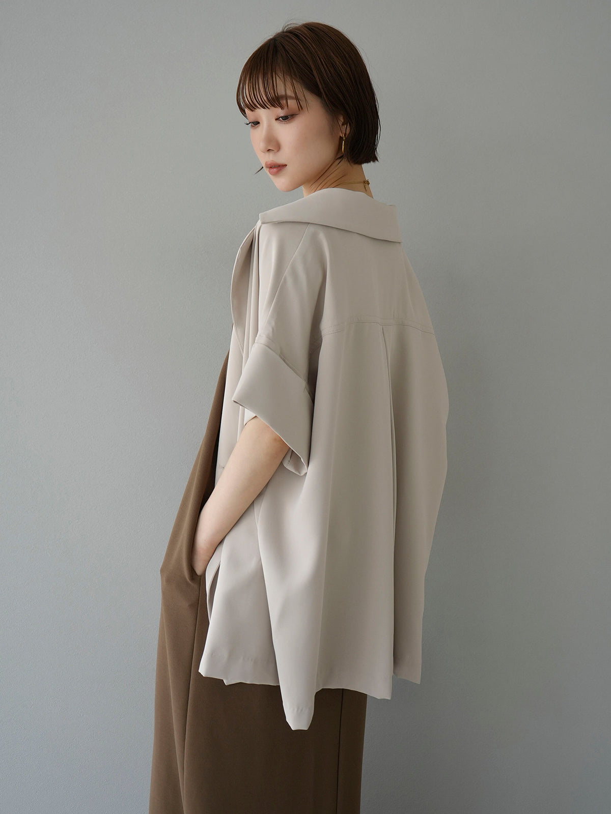 Lumier ダブルテーラードジャケット+スウェードミニワンピース(2SET