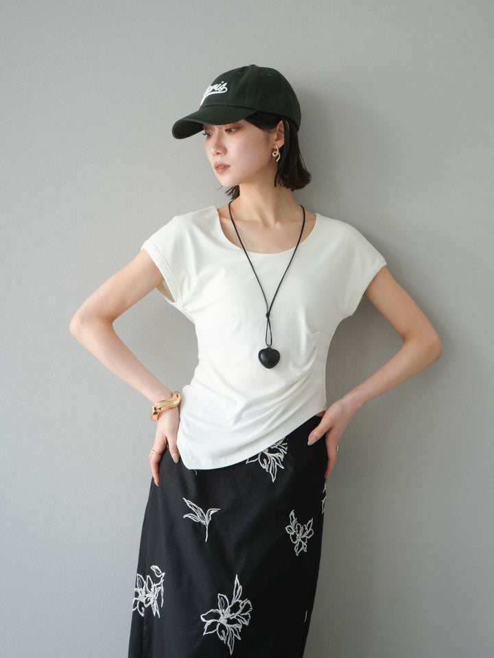 【預購】巴黎標誌刺繡棒球帽/綠色