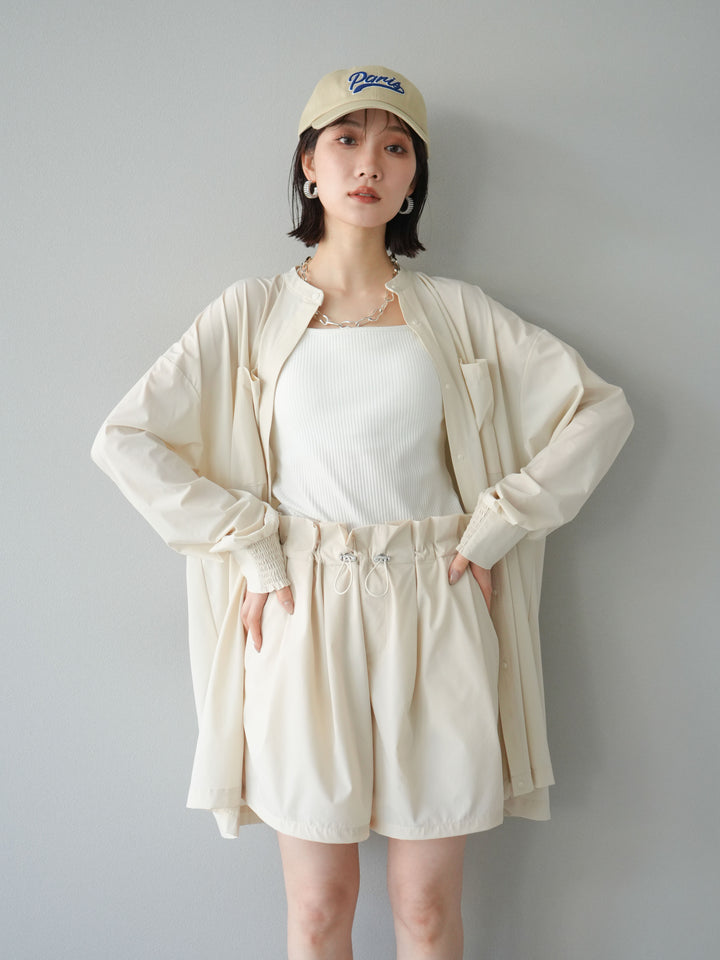 [套裝] ICE TOUCH 2WAY 外套 + ICE TOUCH 荷葉邊褶皺短褲 (2 套)