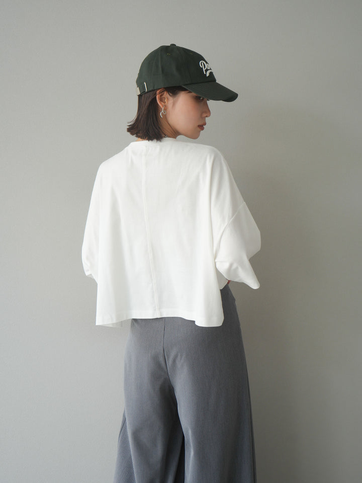 [預購] 光滑照片印花Logo變色短T卹/Off