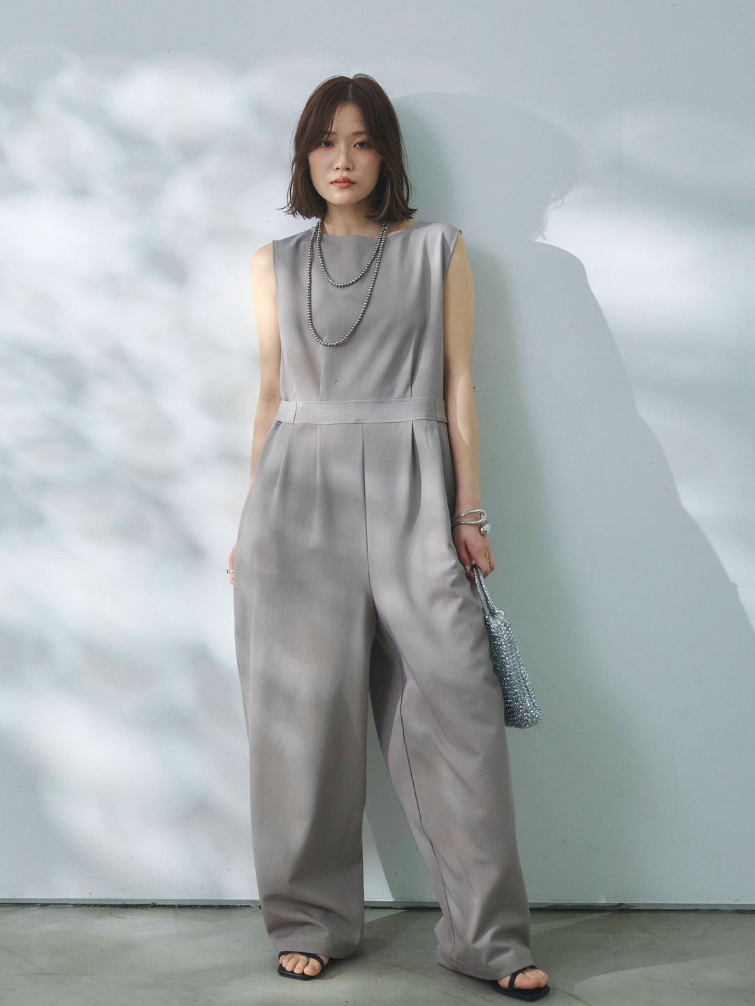 【Allure】[SET]ウエストベルトオールインワン+ウエストベルトオールインワン(2set)