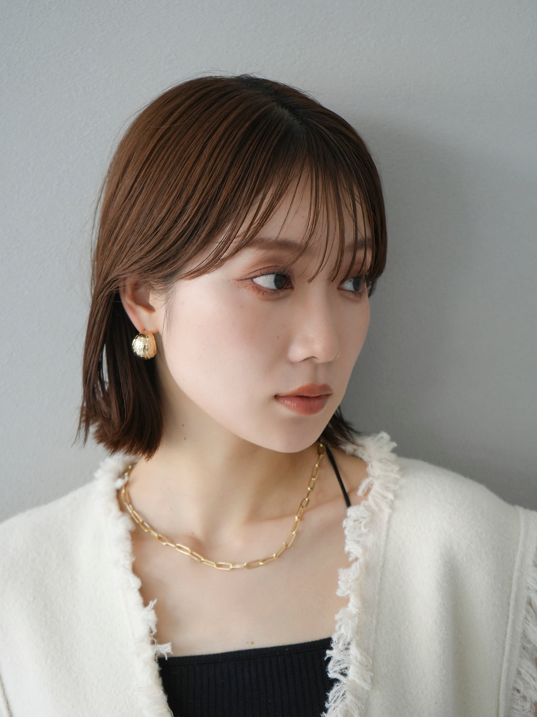 [予約]DROP HOOP PIERCE/ゴールド