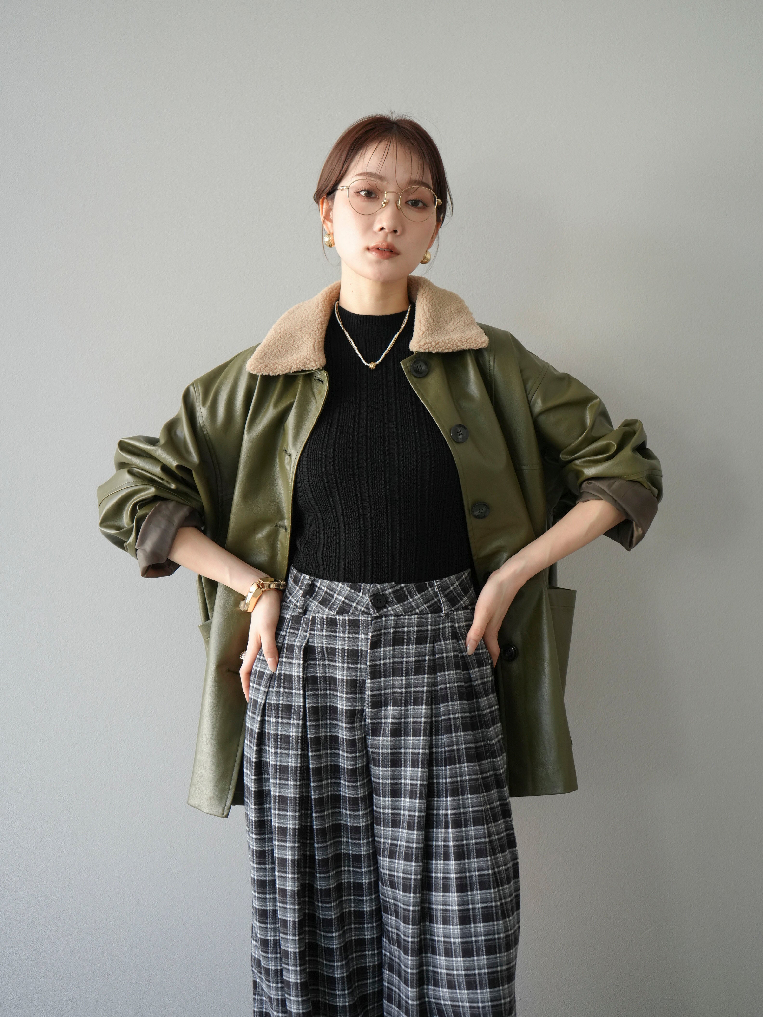 フルーレーベルカーキブルゾン38号 フルーレーベルカーキブルゾン38号