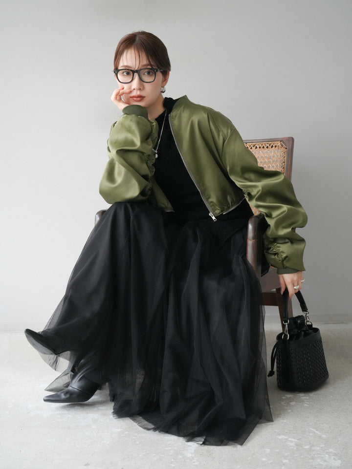 [予約]2WAYデザインMA-1/カーキ