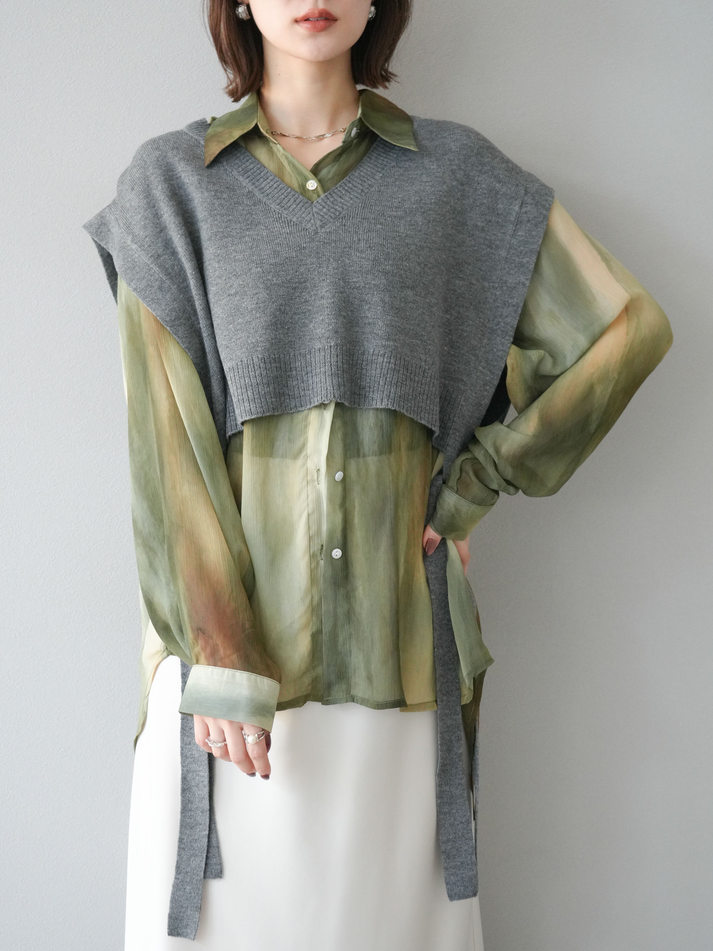 regleam ベスト付きショートニット ベスト付きショートニット – regleam