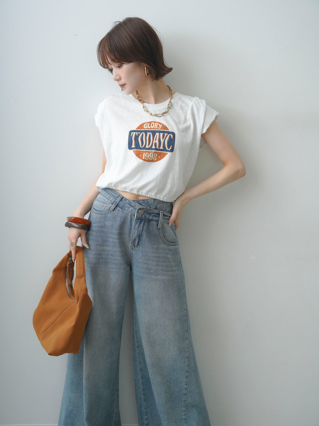[SET]ヴィンテージロゴドロストTEE+ヴィンテージロゴドロストTEE(2set)