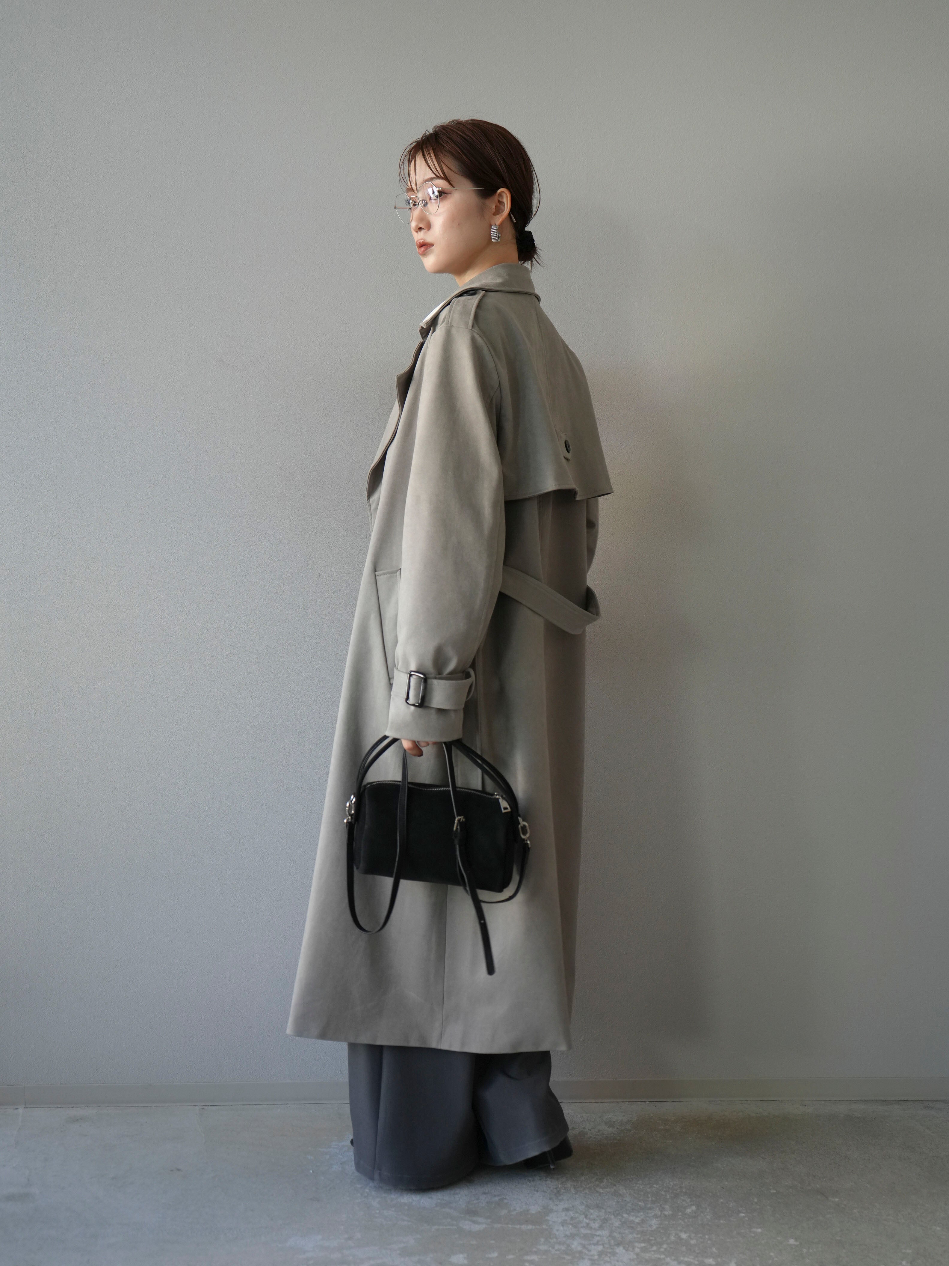 美品✨️ トルネードマート スエード調 ロング丈 トレンチコート グレー　LL TORNADO MART（トレンチコート）のフリマアイテム一覧