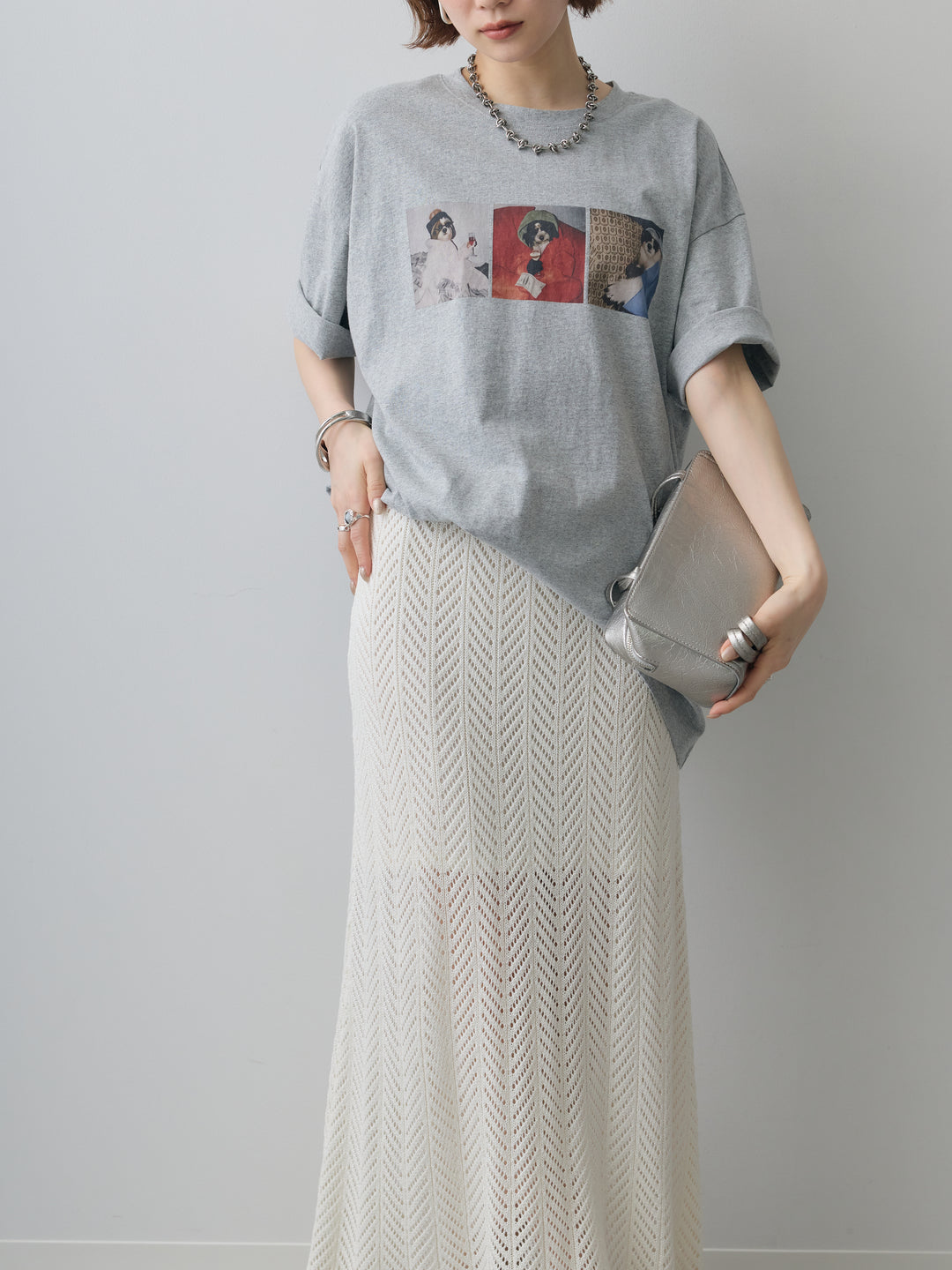 [SET]スリードッグフォトボックスTEE+選べるアクセセット(2set)