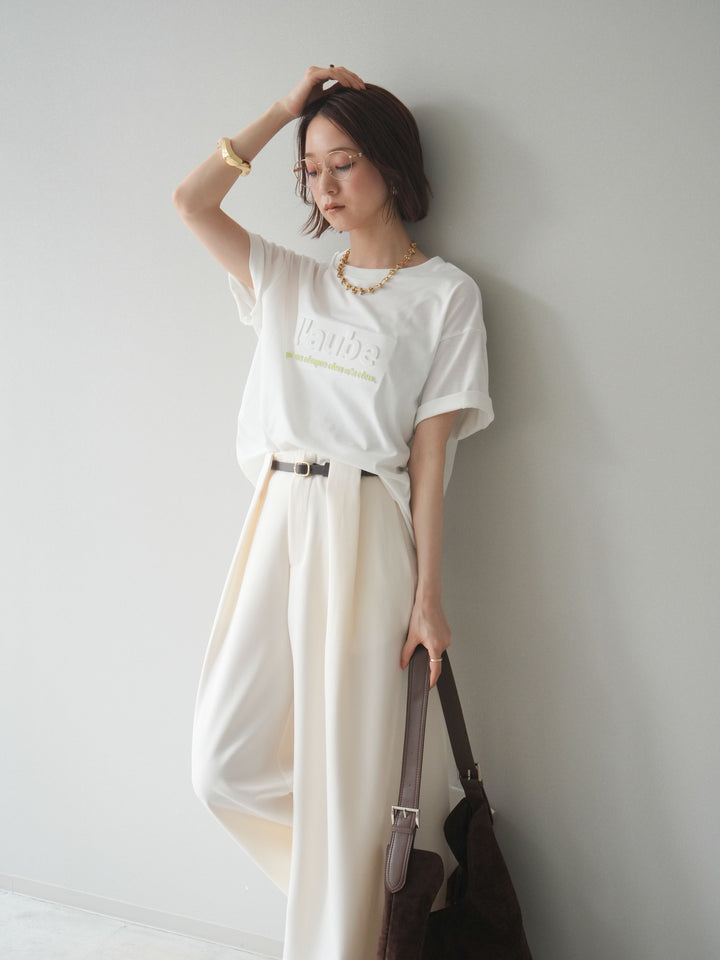 [予約]エンボスロゴTEE/off