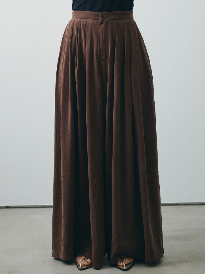 [SET] 桃色拉絨吊帶衫＆寬褲 SET UP（2 套）