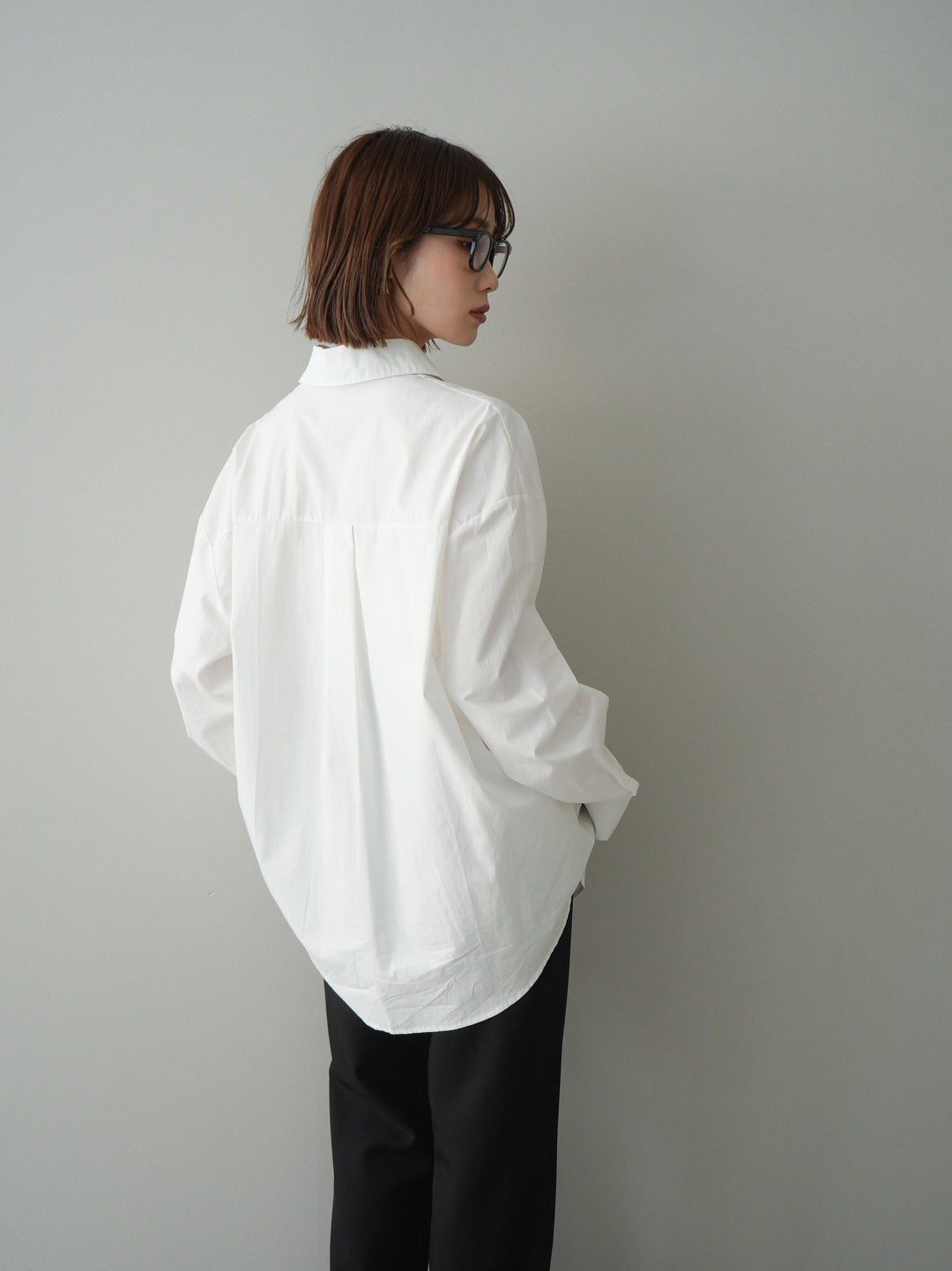 [SET]レースアップブロードシャツ+選べるアクセセット(2set)