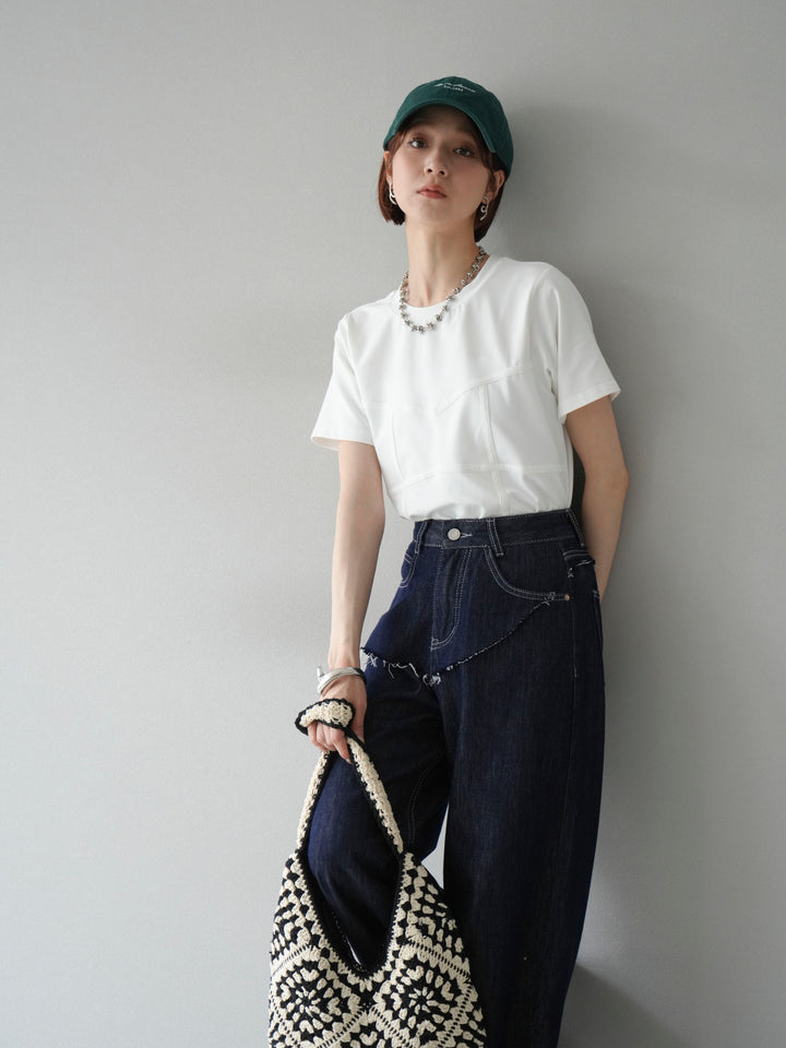 [SET] 緊身胸衣設計T卹 + 緊身胸衣設計T卹 (2套)