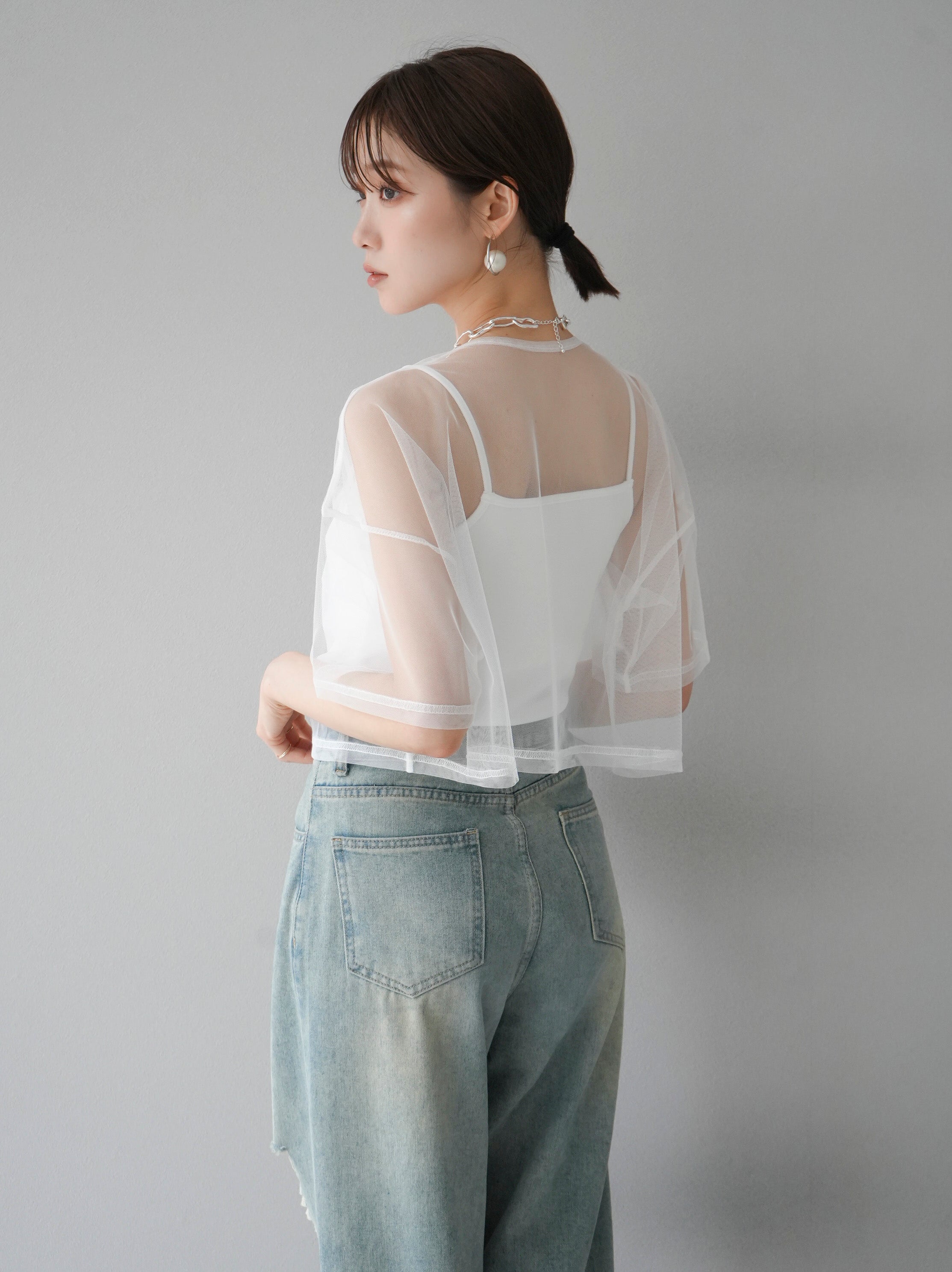 8/31 手渡し可能 新品未開封 ME:I クロップドTシャツ 8/31 手渡し可能 新品未開封 ME:I クロップドTシャツ