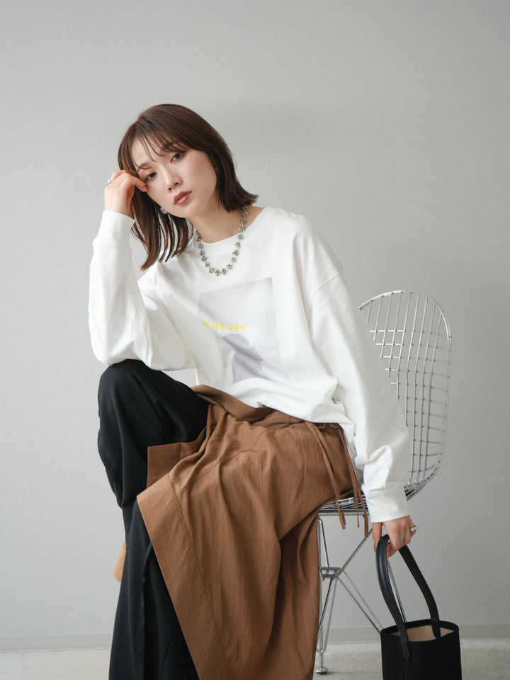 [予約]ウーマンプリントBIGロンT/オフ3