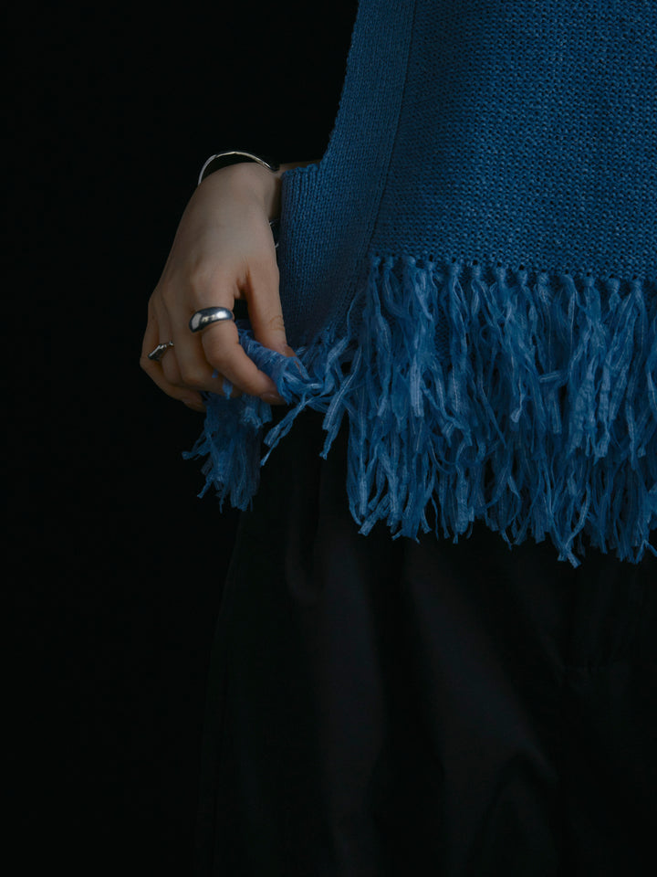 【Allure】[SET]フェザーヤーンニットベスト+フェザーヤーンニットベスト(2set)