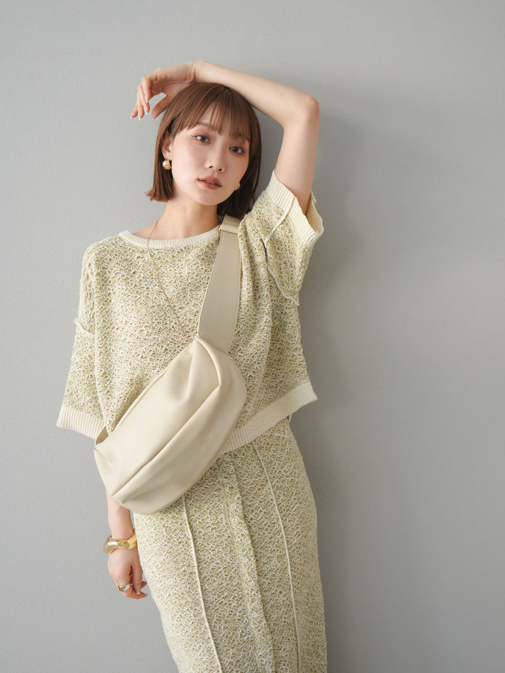 [予約]ショルダーバッグ/アイボリー