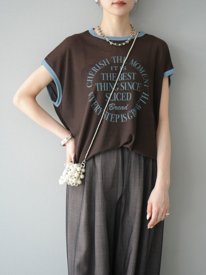 [SET]シアーフライス ロゴプリントT +シアーフライス ロゴプリントT (2set)