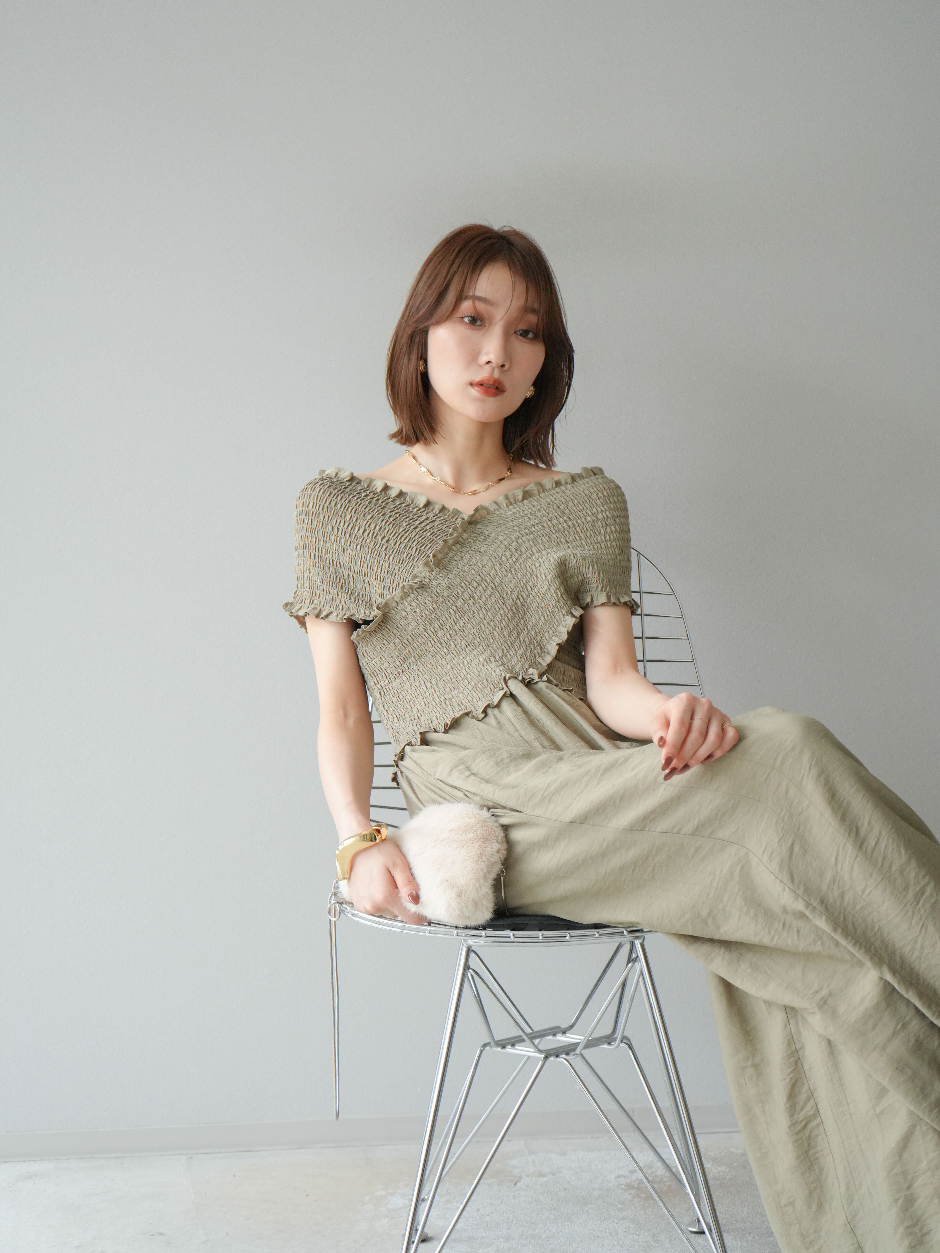 SET]シャーリングクロスサロペット+選べるアクセセット(2set) – Lumier