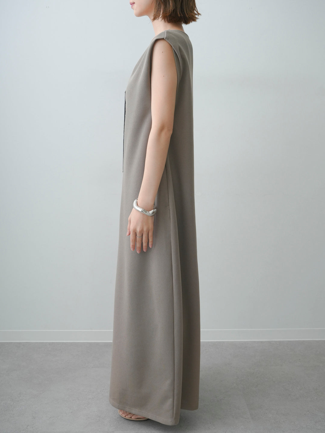 [予約]フロントホックルーズオールインワン/ashbeige