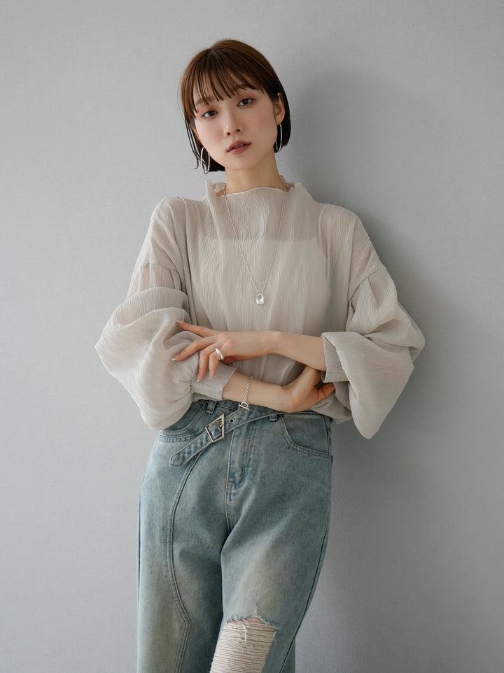 [Pre-order] Willow sheer pullover/ivory