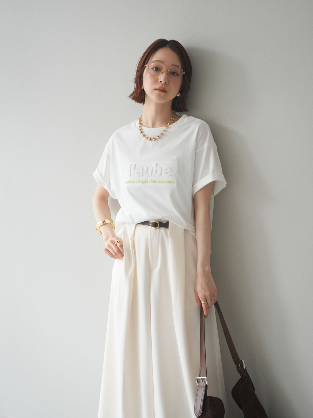 [予約]エンボスロゴTEE/off