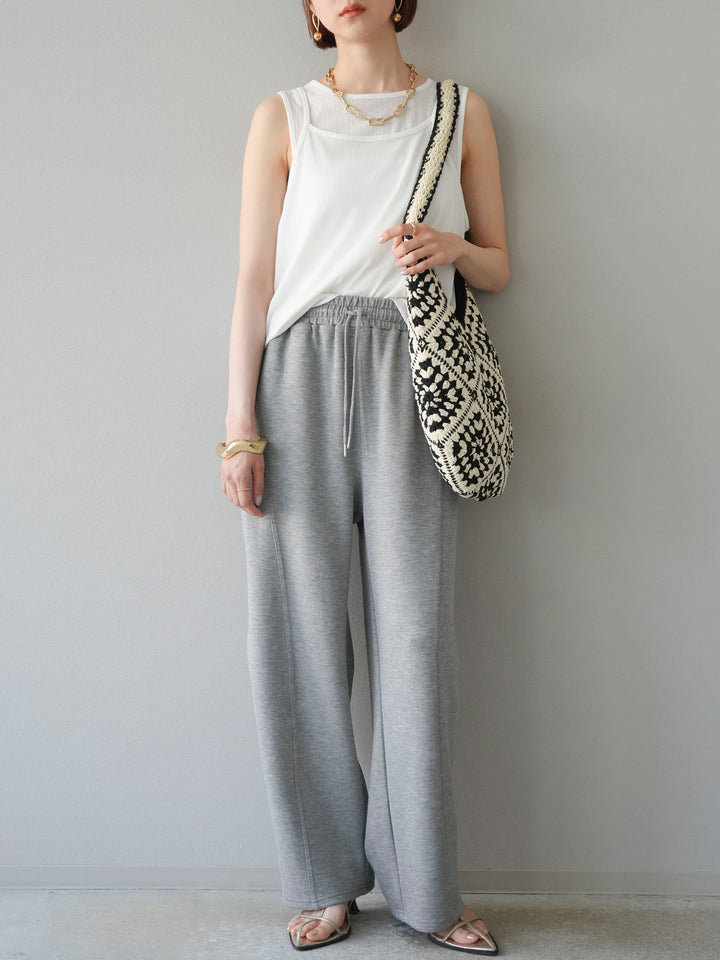 [預訂] Ice Touch 2WAY Design 吊帶背心/白色