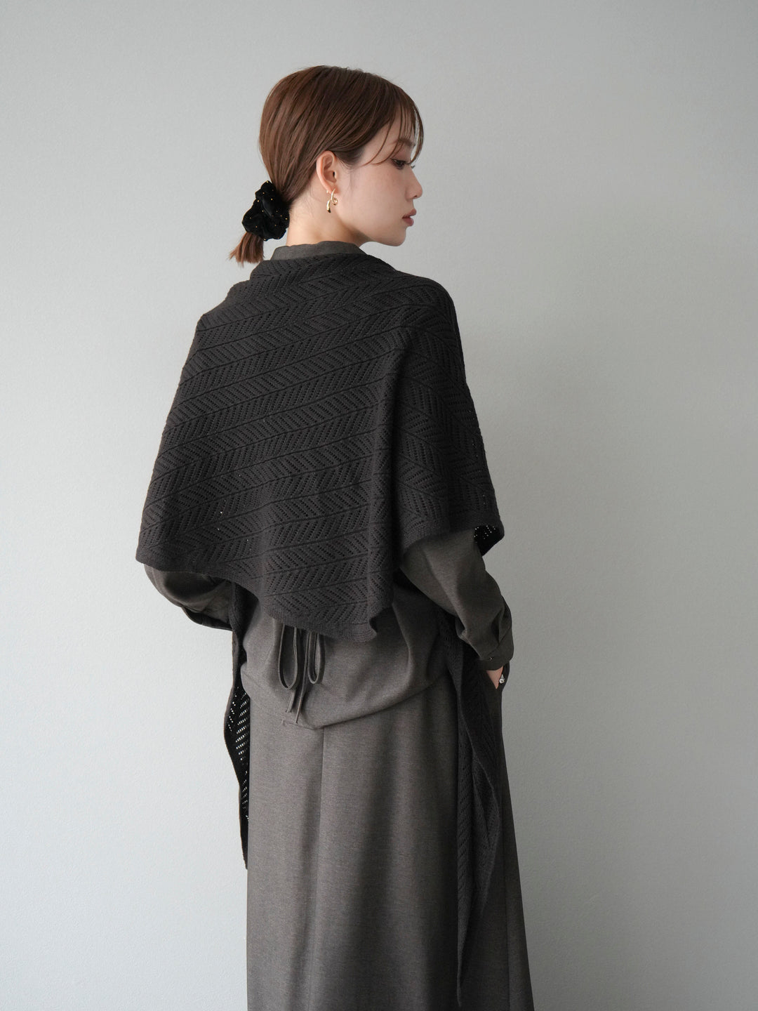 [SET]ツイストデザインシャツ＆スカートSET UP