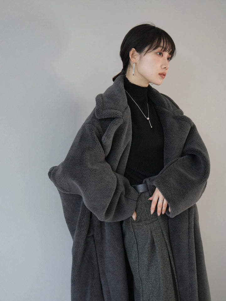 [預訂] Boa 中大衣/木炭色